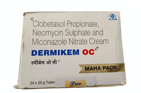 Clobetasol Propionate Neomycin Sulphate And Miconazole Nitrate Cream At