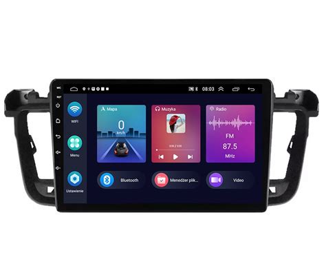 Radio Gps Android Nawigacja Peugeot Usb Wifi Bt Carplay Gb Gb