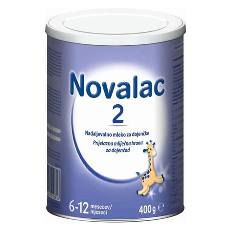 Novalac Novalac Adaptirano Mleko 2 400 G Baby Center Spletna