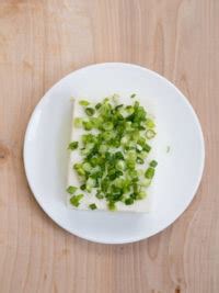 Minute Silken Tofu With Green Onion Couldn T Be Easier Garlic Delight