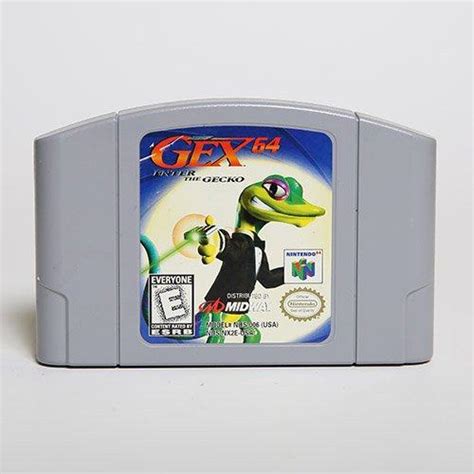 Gex 64 Enter The Gecko Nintendo 64