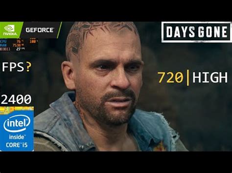 Days Gone GTX 750 Ti Core I5 2400 8GB Ram 720P High Gameplay