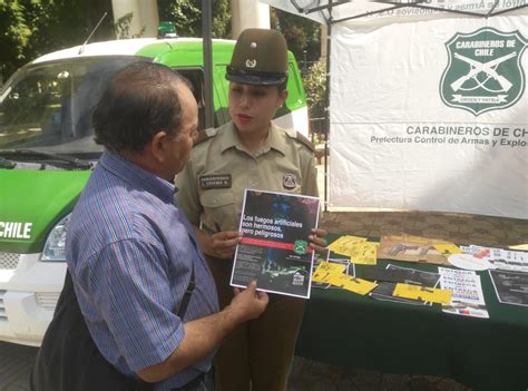 OS11 Carabineros de Linares realiza campaña preventiva Los fuego