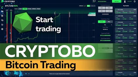 Cryptobo How To Start Trading With Bitcoin Crypto Binary Options