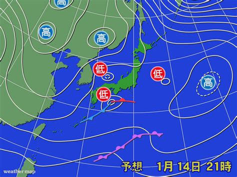 あす15日にかけて日本の南岸を低気圧が東進 ニコニコニュース