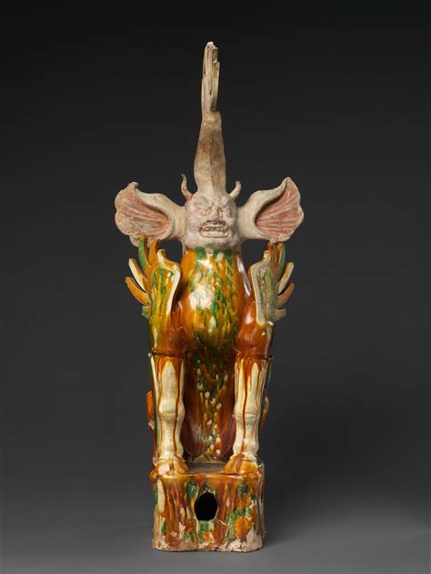 Tomb Guardian Beast Zhenmushou China Tang Dynasty 618907 The