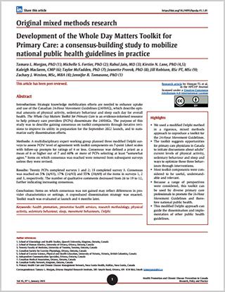 development    day matters toolkit  primary care