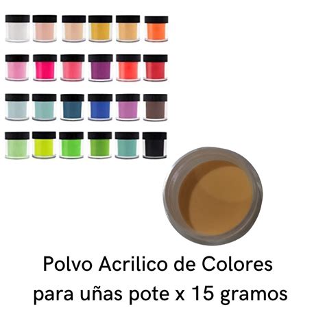 Polvo Acr Lico Pote X Grs Colores Flower Secret Productos Para