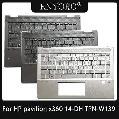 Teclado Para Port Til HP Pavilion X360 14 DH TPN W139 Cubierta Superior