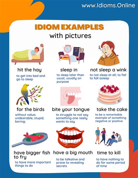 Idiom Examples A Comprehensive List Of 100 Idioms And Their Meanings