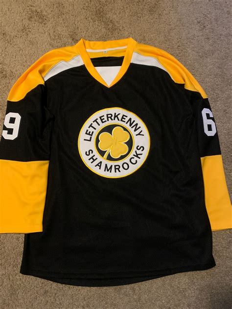 Shoresy Black Hockey Jersey 69 Summer Christmas Letterkenny Etsy