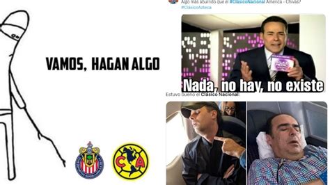 Los Memes Que Dejó El Clásico Nacional Entre Chivas Y América Soy Referee