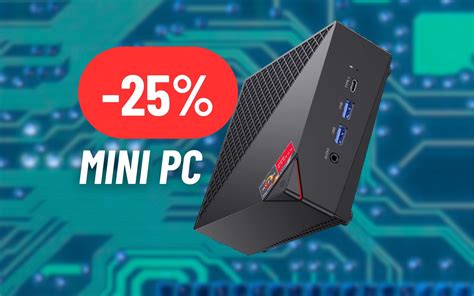 Questo MINI PC con 32GB di RAM 512 GB di SSD e Ryzen 7 è una bomba