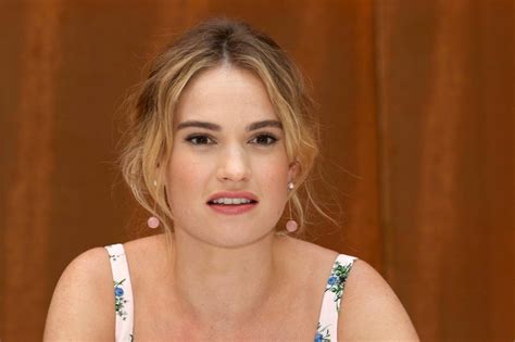 Lily James - "Mamma Mia! Here We Go Again" Press Conference in ...