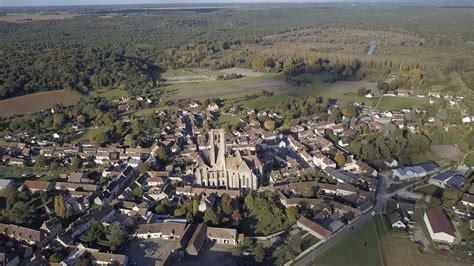 Larchant Vue Aerienne Cdasl