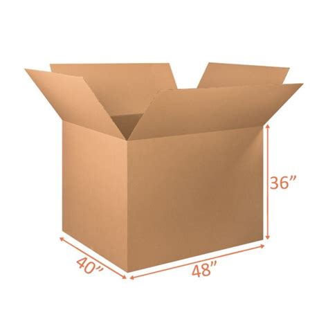 Shipping Box - 48 x 40 x 36" | Corrugated Cardboard Boxes