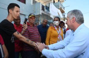 Cuban President Toured A Havana Neighborhood Under Transformation