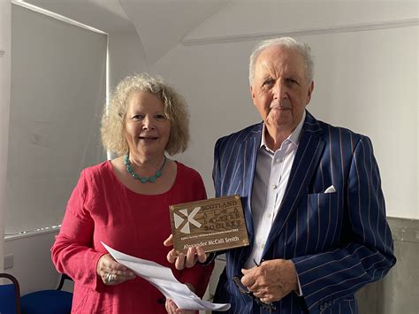 Saltire Lifetime Achievement Award Alexander Mccall Smith