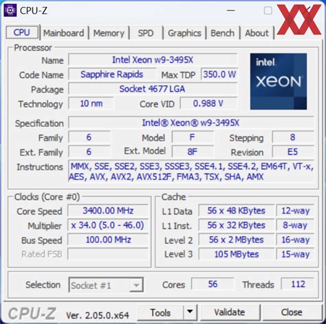 Intel Xeon W9 3495X Im Test 56 P Cores Am Limit Hardwareluxx