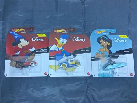 Hot Wheels Disney Characters Cars 興趣及遊戲 玩具 遊戲類 Carousell