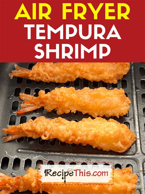 Air Fryer Tempura Shrimp | Recipe This