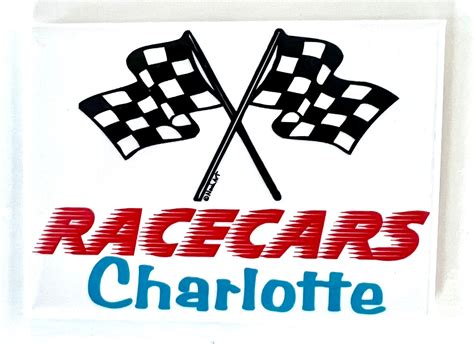 Charlotte North Carolina Magnet Race Cars Fifth Avenue Manufacturers