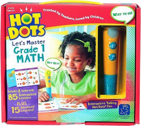 Amazon Educational Insights Hot Dots Let S Master St Grade Math