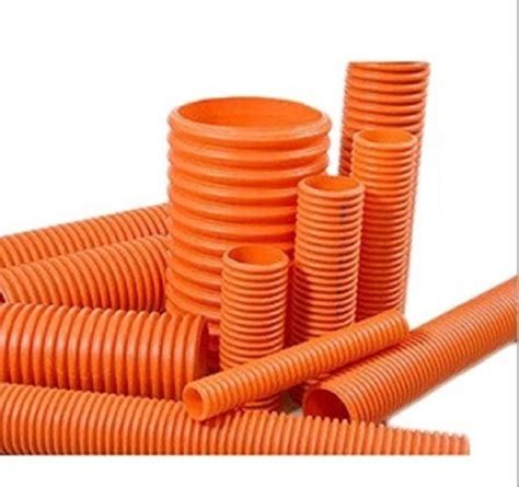 Gemini Orange Dwc Electrical Conduit Mm Od Type Corrugated Pipes