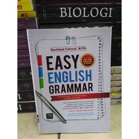 Jual Easy English Grammar Panduan Belajar Tata Bahasa Inggris Lengkap