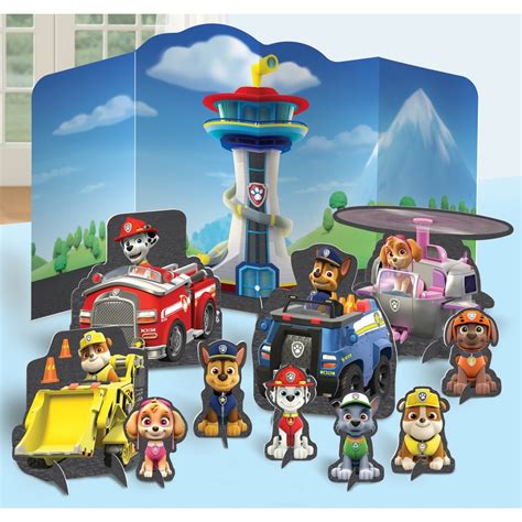 Paw Patrol Adventures Table Decorating Kit BIG W