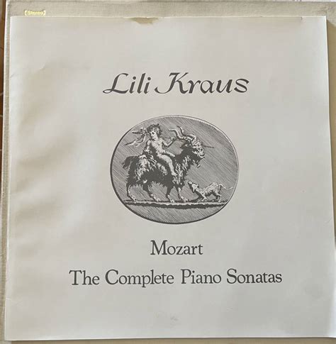 Yahooオークション Lili Kraus Mozart The Complete Piano Sonatas