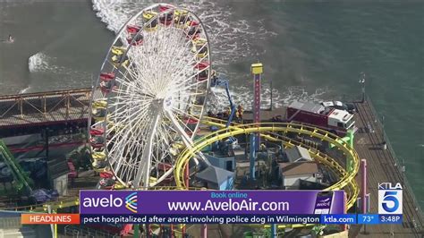 Santa Monica Pier Evacuated After Man Scales Ferris Wheel YouTube