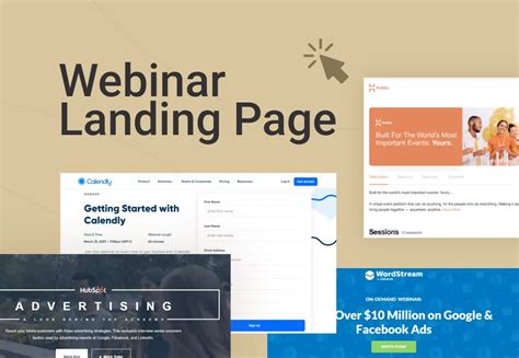 10 High Converting Webinar Landing Page Examples | Hubilo