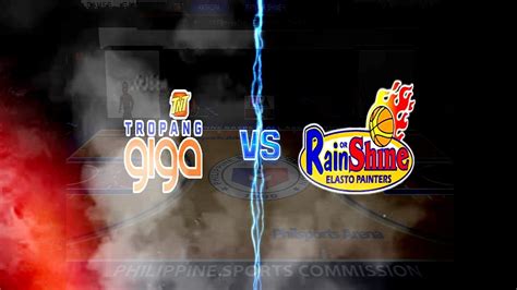 TNT TROPANG GIGA Vs RAIN OR SHINE ELASTO PAINTERS ELIMINATION ROUND