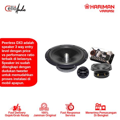 Jual Speaker Way Peerless By Cello Shopee Indonesia