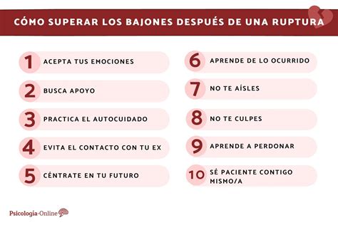 10 consejos para superar los bajones después de una ruptura