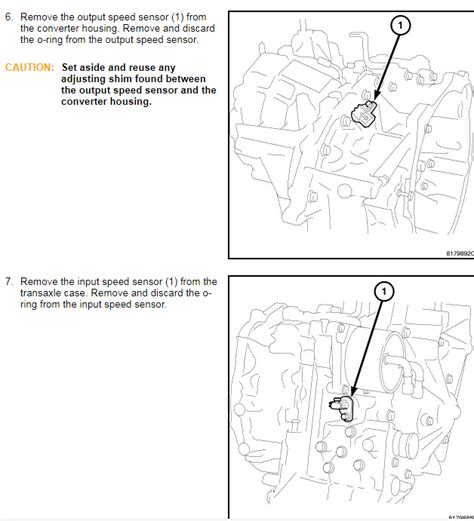 P Input Shaft Speed Sensor Location Honda Cr V Owners Off