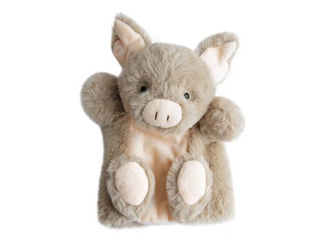 Histoire D Ours Douce Marionnette Cochon Taille 25 Cm