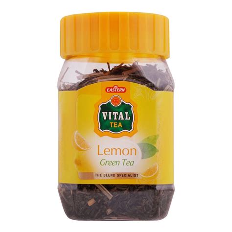 Buy Vital Tea Lemon Green Tea The Blend Specialist G Jar Online At