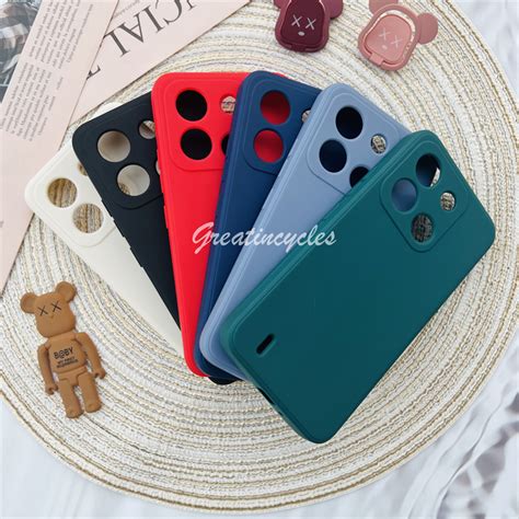 Soft Casing Itel A A W Case Pure Colour Matte Liquid Silicone