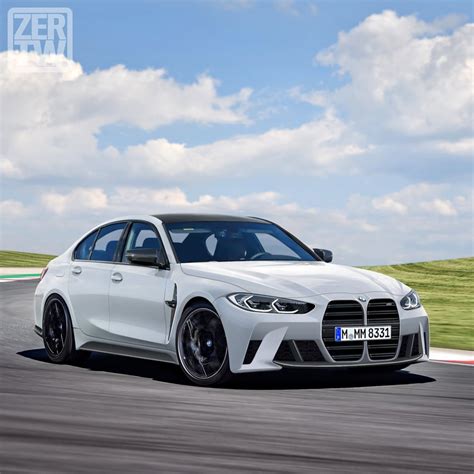 New 2021 BMW M3 Rendered Based On Leaked Photos Huge Grille Is Here