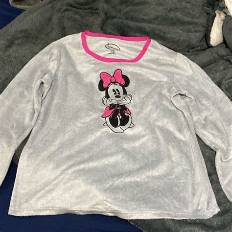 Disney Intimates And Sleepwear Minnie Mouse Pajama Set Poshmark