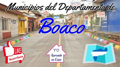 Municipios Del Departamento De Boaco Nicaragua YouTube