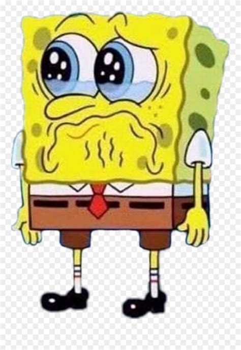 #sticker #yellow #sponge #bob #spongebob #cry #cute - Princess Mood