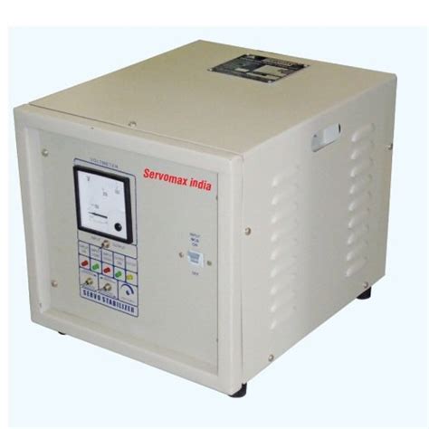 Servomax India Single Phase Servo Voltage Stabilizer 170 270v Ac