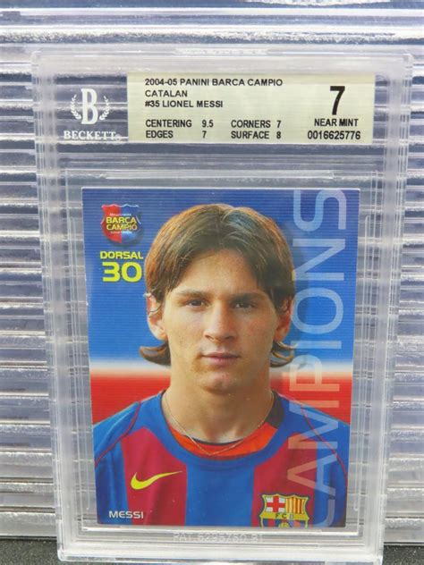 Lionel Messi Panini Megacracks Base Campeon Price Guide