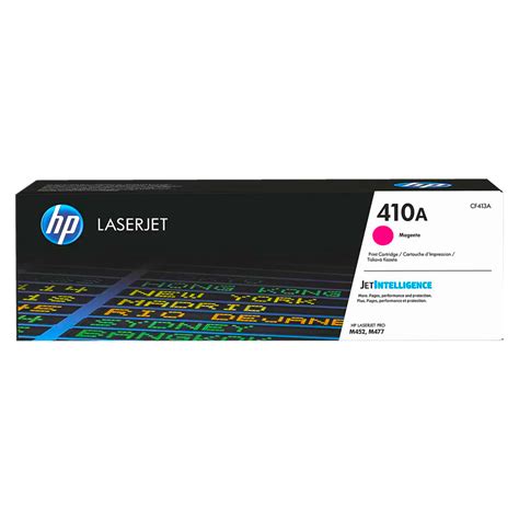 Toner HP 410A LJ Pro M452DW M477 Magenta 2 300 Pag J Suministros