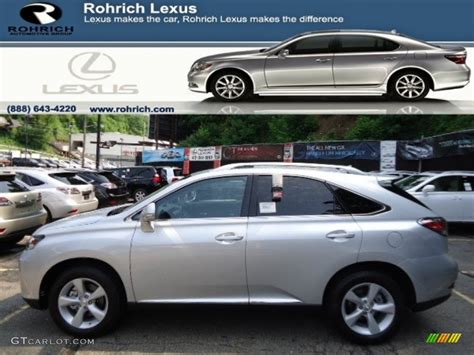 Silver Lining Metallic Lexus Rx Awd Photo