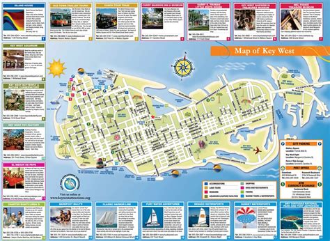 Key West Printable Map