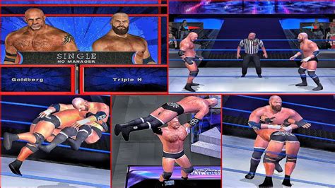 Goldberg Vs Triple H Wwe Smackdown Here Comes The Pain K Mod P